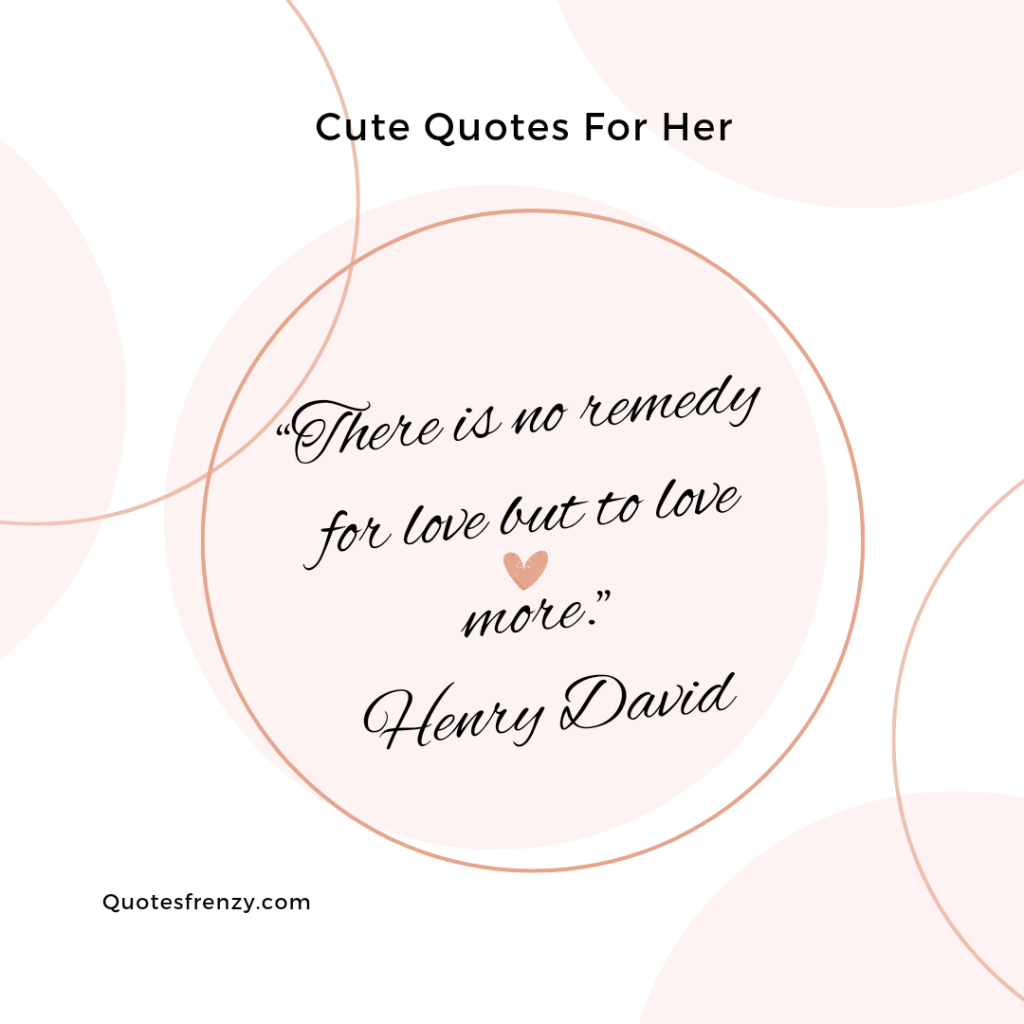 Cute Quotes For Her And Sayings – Quotes Sayings | Thousands Of Quotes ...