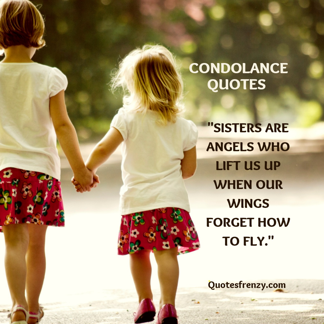 Condolance Quotes and Messages On The Loss Of Siblings – Quotes Sayings ...